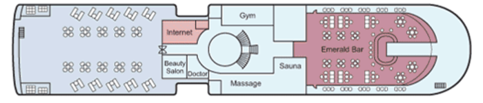Ship Interior & Deck Plans on Viking Emerald